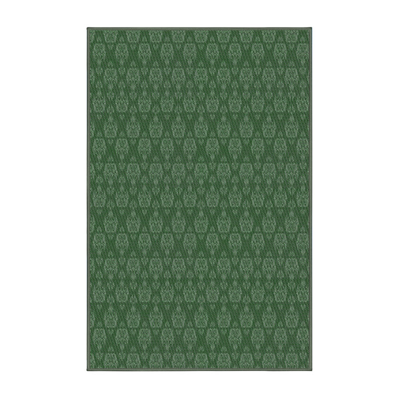 Tapis de zone verte à motif Hoban, Rectangle 3 pi x 5 pi