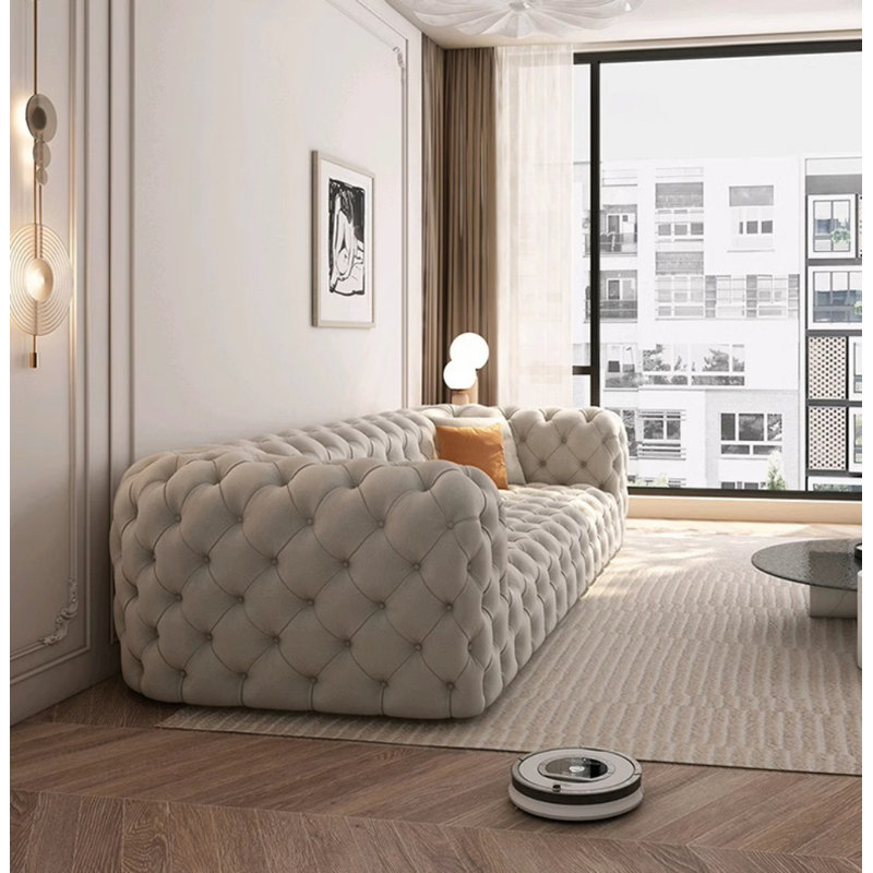 Canapé Simple Moon, H 26,77 po x l 102,36 po x P 38,58 po, 3