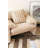 Square Cushion Lines Brown