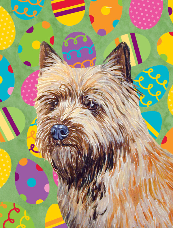 Drapeau de jardin Atara, Cairn terrier (beige et brun)