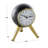 Adom Analog Metal Quartz Movement / Crystal Tabletop Clock-163702025
