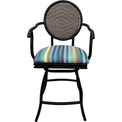 Gooding Swivel Upholstered Counter Stool