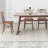 Marquea 4 - Person Solid Wood Solid Wood Top Trestle Dining Set-163161767
