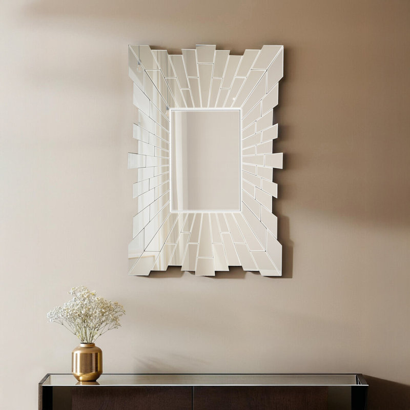 Elena Solid Wood Flat Mirror