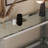 Sophisticated Double-Layer Tempered Glass Console Table with Stainless Steel Frame for Versatile Use-128695679