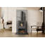 Lakeeva Ebern Designs 43cm W Grey Stove-1521447210
