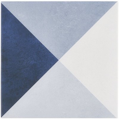 SAMPLE - Elizabeth Sutton Cameo Deco Straight Edge Porcelain Singular Tile