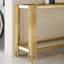 Console supérieure et inférieure en verre trempé double couche-373443942-373443936