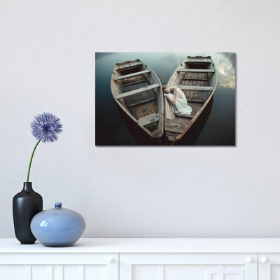 Boats 1 Piece Wrapped Canvas Wall Art