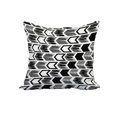 Housse et insert de coussin carré imprimé