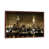 Classic Brown Wood Framed Canvas
