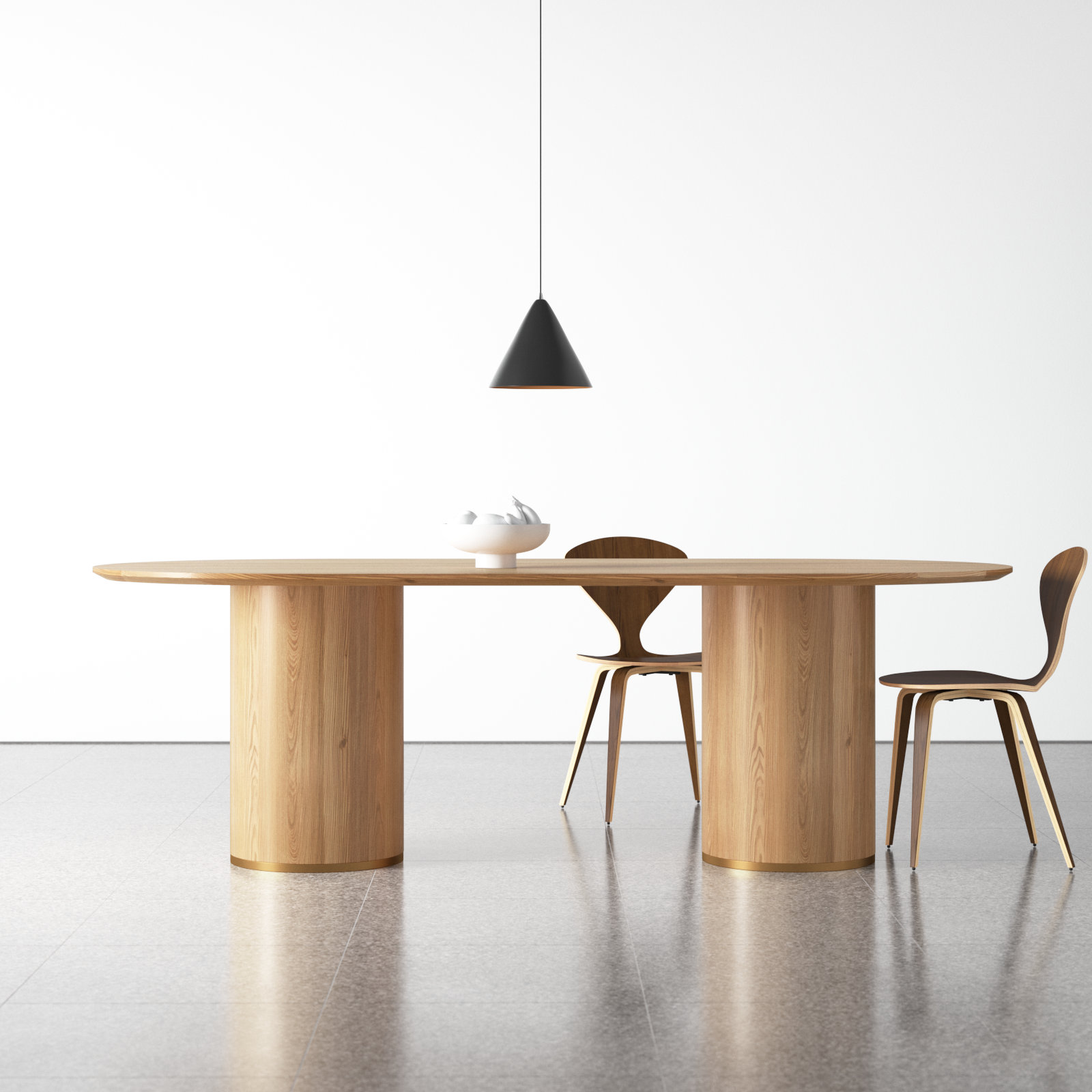 Dottie 44.1'' Oval Dining Table