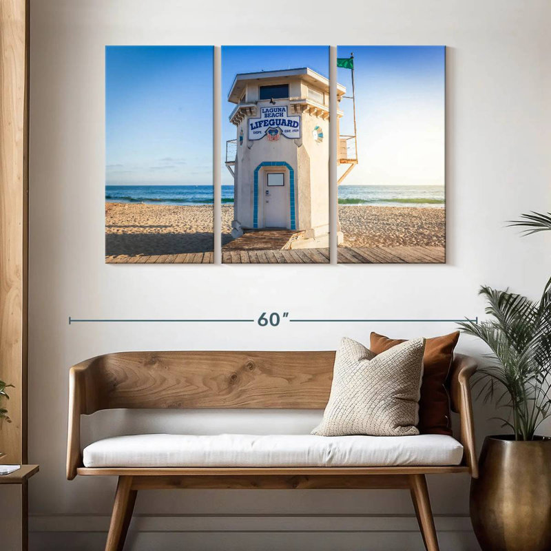 Gillard Laguna Beach Lifeguard Tower, 32" H x 50" W
