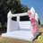 Oxford 13' x 13' White Bounce House with Air Blower