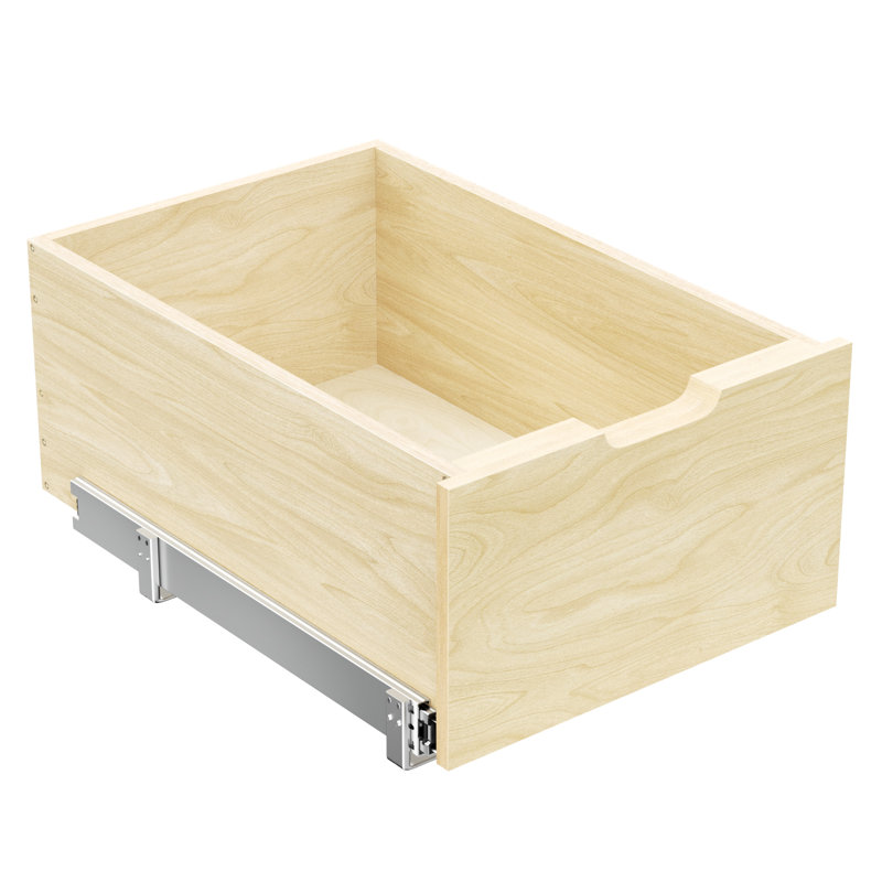 Organisateur d'armoire escamotable avec glissières à pleine extension, tablette escamotable pour garde-manger avec support en U