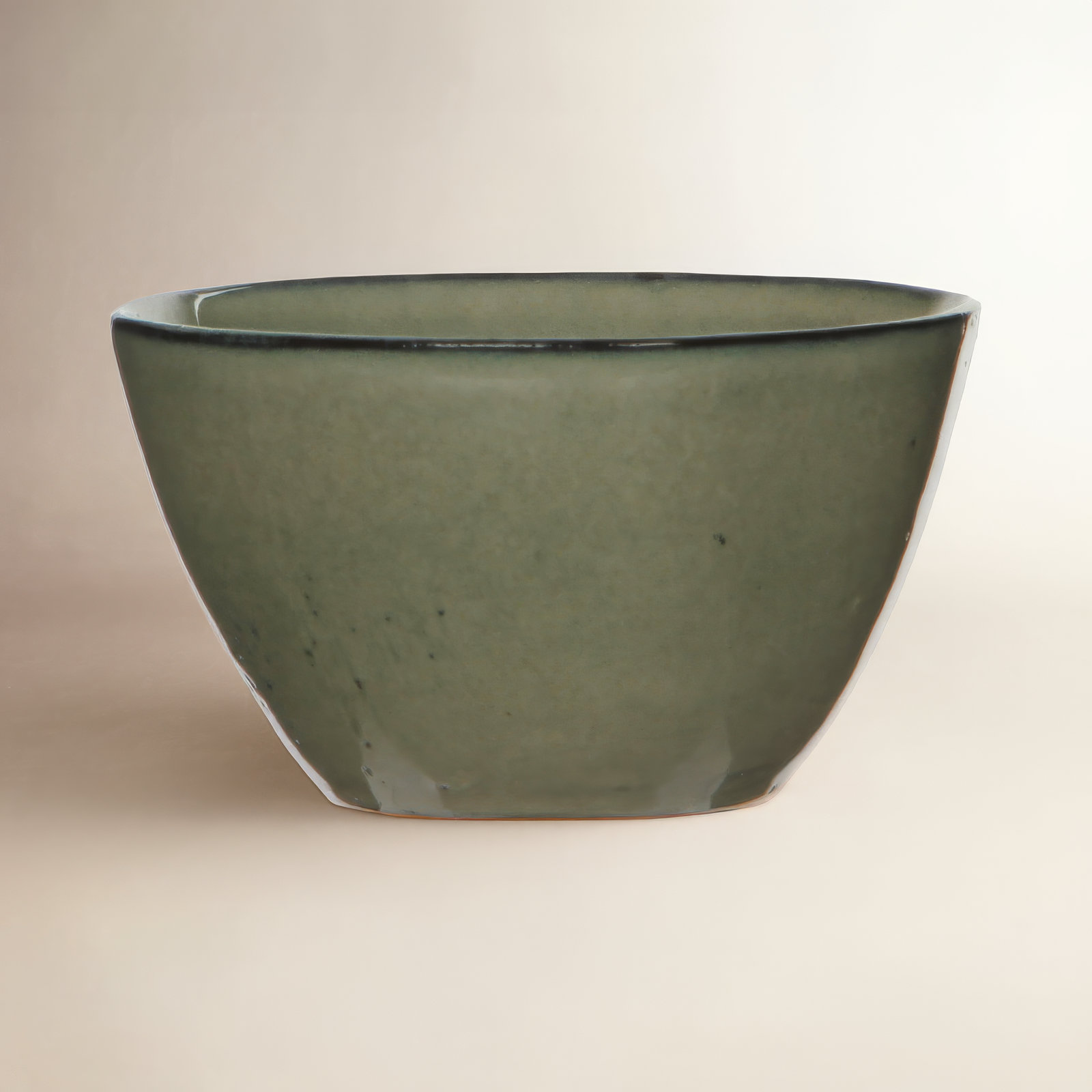 Lunel Ceramic Dining Bowl, Cream