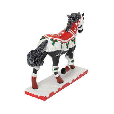 Figurine cheval de Noël Trail of Poneys Cozy Toes
