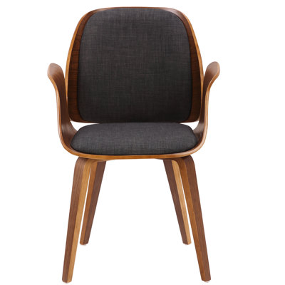 111.8cm H Linen Upholstered Armchair