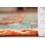 Tapis oriental réversible en laine Kilim 6 x 8