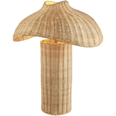 Lampe de fantaisie en rotin Dickson