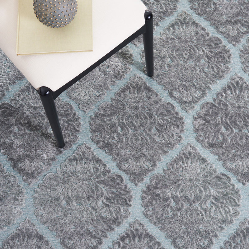 Orville Performance Geometric Rug, Runner 2'2" x 8'
