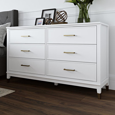 Westerleigh 6 Drawer 56.77" W Double Dresser