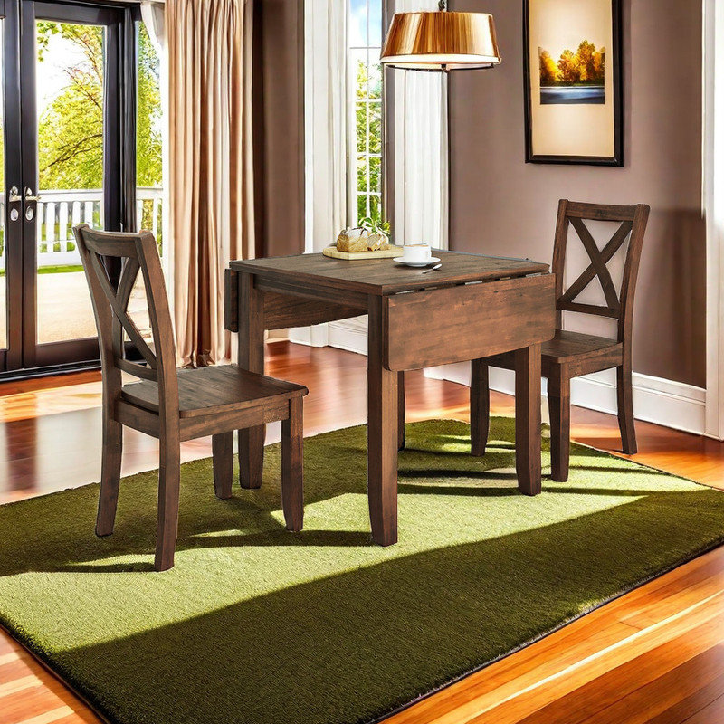 2 - Person Counter Height Dining Set, Brown