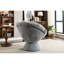 Fauteuil gris en chenille gris - Siège pivotant de luxe à 360 degrés-1555221654