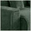 Canapé modulaire en velours 4 places l 138,58 po x P 38,2 po x H 31,1 po