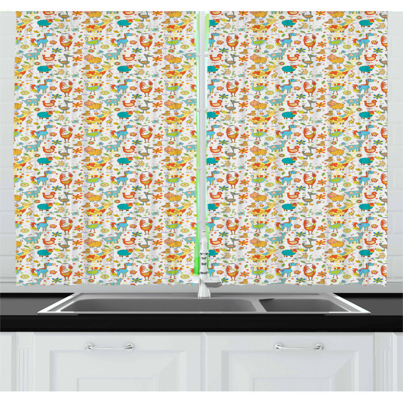 Tailored Kitchen Curtain