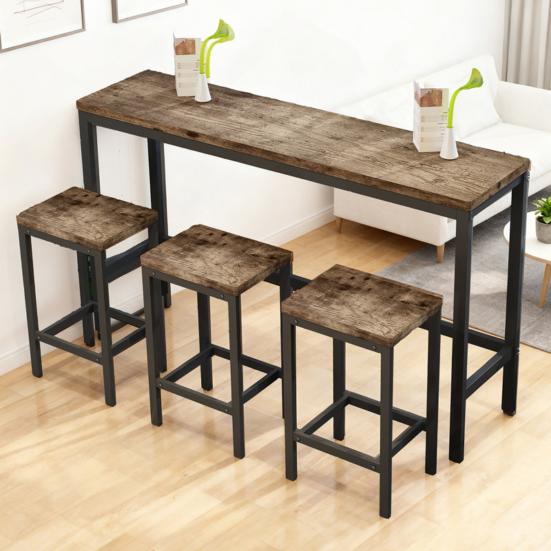 3 Person Counter Height Dining Set