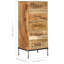 Oceanview Solid Wood 45 cm W Chest of 5 Drawers