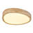 Wood Grain Acrylic LED Flush Mount