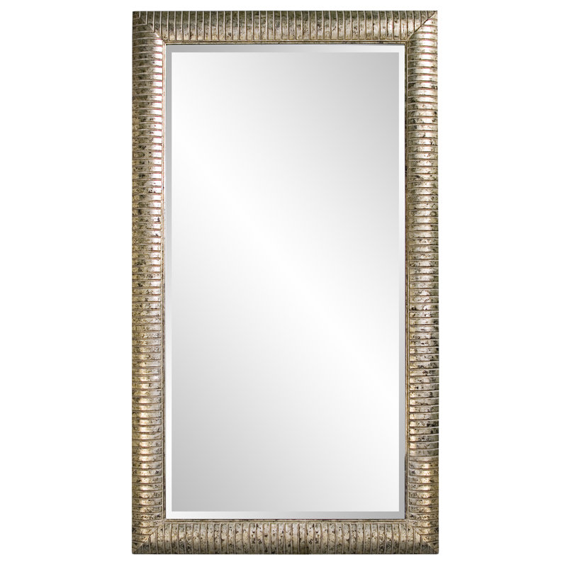 Transitional Flat Beveled Mirror