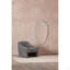 Miroir ovale Foundry blanc