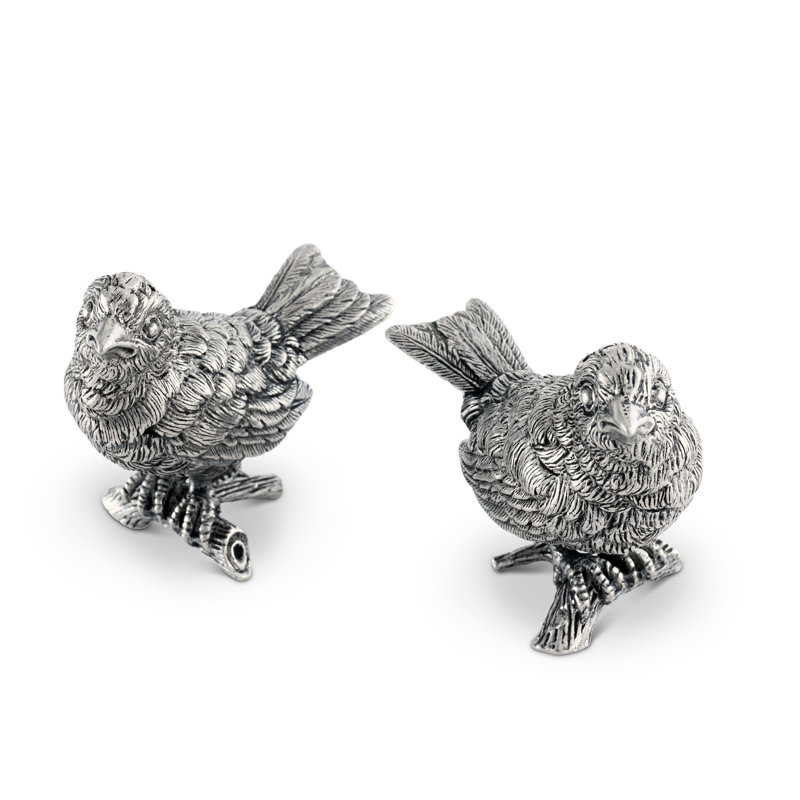 Song Bird Salt And Pepper Shaker Set