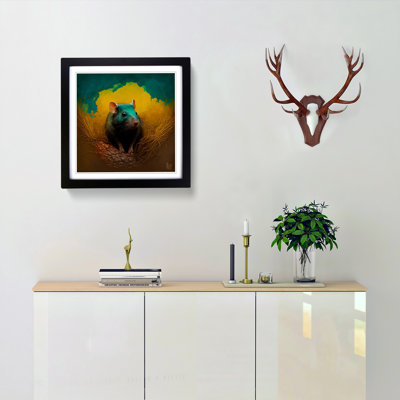 Rat Colour Field - Framed Print