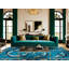  Washable Leaping Dolphins Hawaiian Area Rug-1546028919