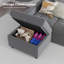Canapé-lit modulaire en U 7 pièces avec canapé-lit escamotable et rangement-2089907736