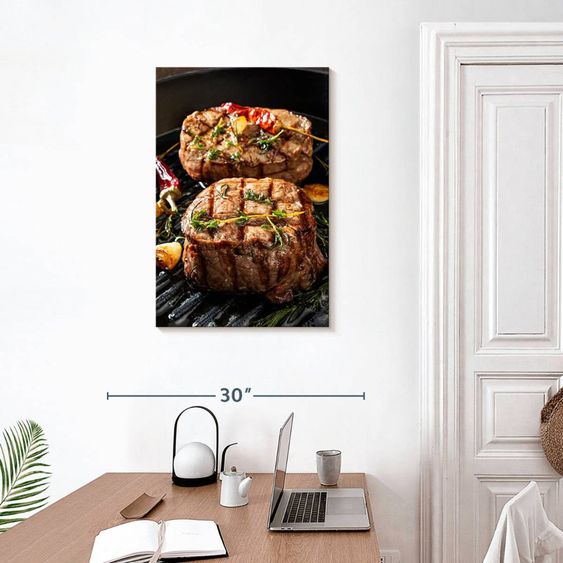 Yarlin Grilled Steak Fillet, 30" H x 20" W