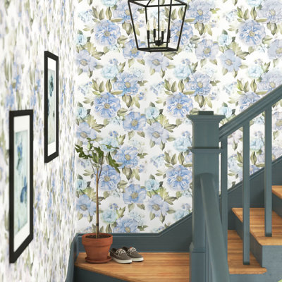 Garst Peel & Stick Floral Roll