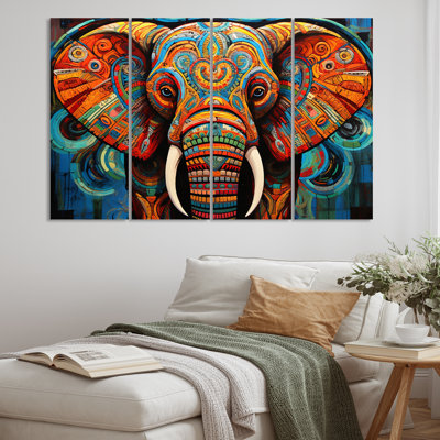 Thalya " Elephant Tribal Majesty " 4 - Pieces