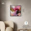 Décoration murale rose passionné Outburst II par Art Remedy, cadre noir, 24 x 24-848762807-848762804