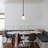 Black Pendant Light Fixtures, 7.8" Crystal Modern Pendant Lights, Indoor Pendant Light For Kitchen Island Dining Room Living Room Bedroom Bathroom-1690046855-1690046849