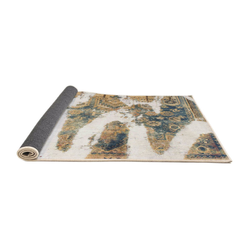 Tapis abstrait moderne 1249, Rond 6 pi