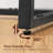 35.4" Tall Round Bar Table,Bar Height for Kitchen, with Cross Base