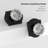 Retro Elegant Series Crystal Dummy Door Knob-111279063
