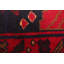 Tapis rouge Teimani 3 pi 9 po x 6 pi 8 po