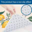 Ensemble de 2 tapis de cuisine en forme de branche de citron