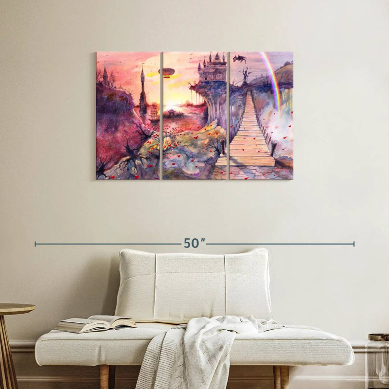 Kingdom Fantasy, 24" H x 38" W